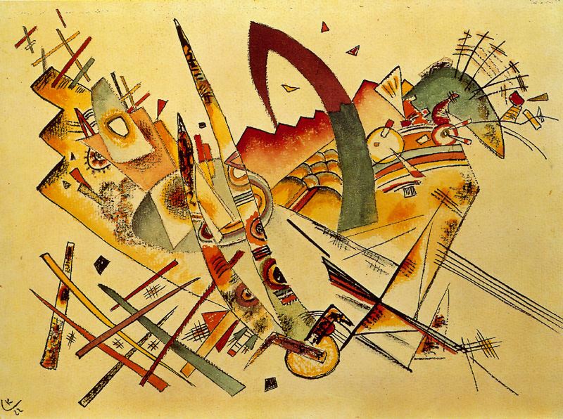 Petit rêve à Red Kleiner Traum in Rot Small-Dream-in-Red-Kleiner-Traum-in-Rot-Wassily-Kandinsky-oil-painting-reproduction