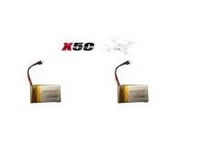 X5C X5 X5SW X5SC RC RC quadcopter RC drone spare parts 3.7V 650Mah Li-polymer Battery 2pcs/lot Free shipping