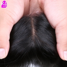 DHL Free Shipping 7A Brazilian Virgin Hair Body Wave Silk Base Closure Human Hair Free Middle
