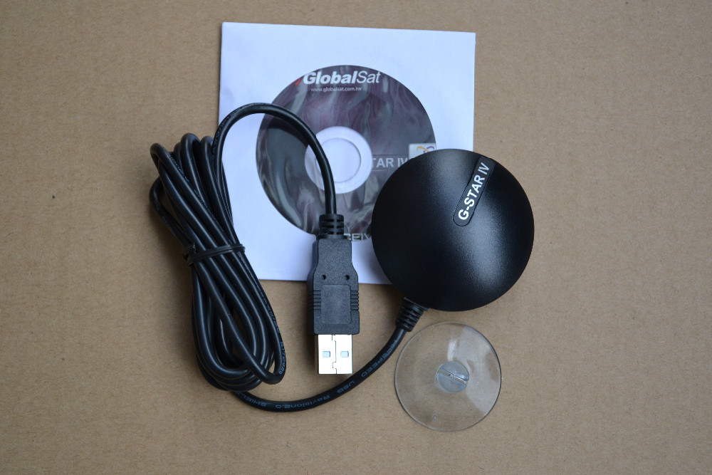 1PC GlobalSat USB GPS Receiver BU-353 S4 for laptop high quality 48 Channels 
