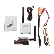 FPV 5.8G 500mw Wireless Audio Video Transmitter AV Sender TS58500 + RC5808 Receiver Kit free shipping