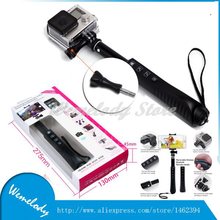 Palos de selfie universal RK86E para go pro stick bluetooth selfiestick Monopod for iPhone android Gopro Camera DSLR smartphones