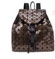 HXXW Women backpack 2016 geometric patchwork diamond lattice backpack famous brand drawstring bag mochila sac a