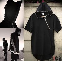 plus size Mens summer style t-shirt hoodies Gothic hiphop tshirt hip hop t shirt tee camisetas hombre camisa masculina bape hba
