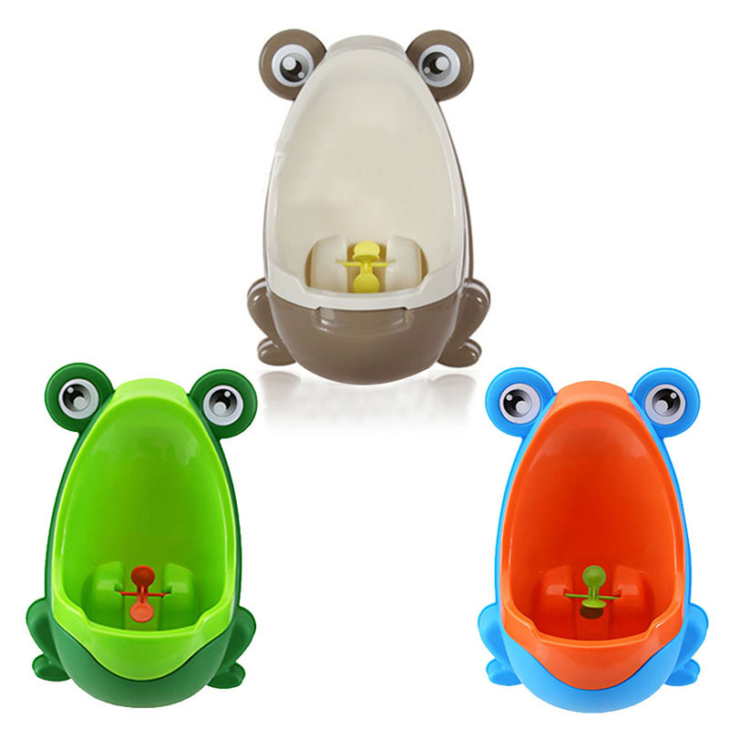 Stylish PP Frog Children Stand Vertical Urinal Wall Mounted Urine Groove NIVE