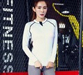 Women Quick Dry Sport Jackets Long sleeved Sweatshirt Woman slim Running Fitness Sport Zipper jacket running