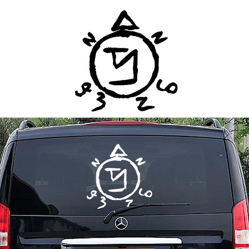Sobrenatural Angel Destierro Calcomania Para Ventana De Automovil