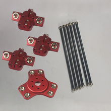 Reprap Delta Rostock Kossel k800 metal magnetic effector carriage 180mm carbon tube Diagonal push rods kit