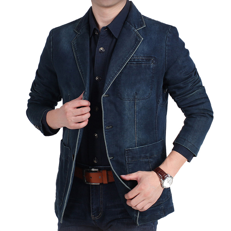 Popular Mens Denim BlazerBuy Cheap Mens Denim Blazer lots from China