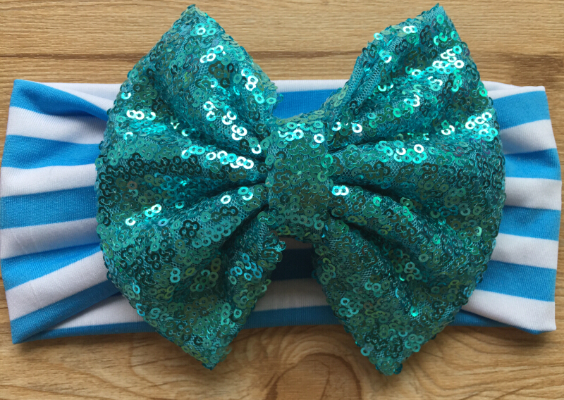 634 New baby headband jersey 506    CAPA 5 5 Big Messy Bow Headband Baby Jersey Headband 4 Width.jpg 