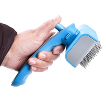 Products for Pet Combs Dog Hair Styling Hair Combs for Cat Puppy Fur Hair Grooming Brush Pet Self Quick Clean Hair Shedding Tool