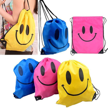 Face Drawstring Bag Mochila Swimming Bags For School Backpack For Girls And Boys Cartoon Kids Backpack Fashion