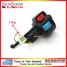 Handle Switch Control with handle lever Right Side for GY6 50cc 150cc Engine Chinese Scooter ATV Znen Baotian Sunl Roketa Taotao