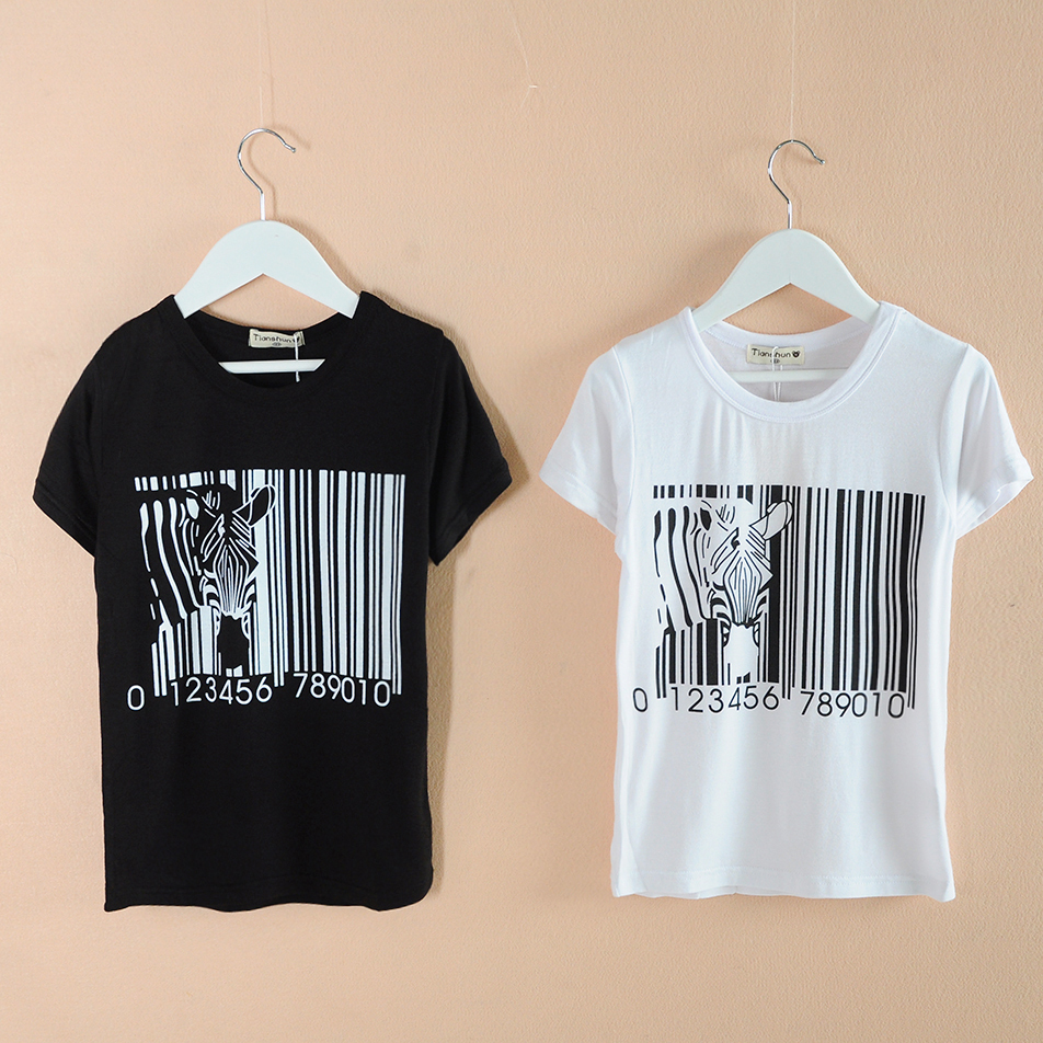 NEW 2015 boy s t shirt 100 Modal Cotton girl T shirt Cool Pattern boys Summer