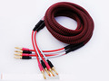HIFI Speaker Cable with Japan Origin Canare Speaker Wire American Budweiser Copper Gold plated Bananas Y