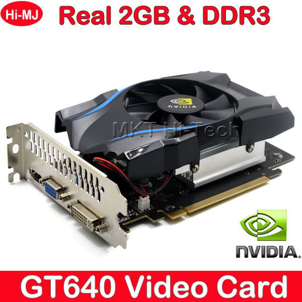 Купить 2015 128 бит ddr3 2 ГБ компьютер игра видеокарты nvidia gt640 ...