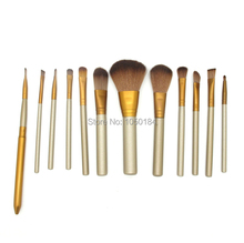 12 pcs set New naked 3 makeup brushes maquiagen professional Cosmetic Facial Makeup Brush Kit set