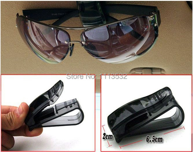 Hot Sale auto fastener clip Auto Accessories ABS Car Vehicle Sun Visor Sunglasses Eyeglasses Glasses Ticket