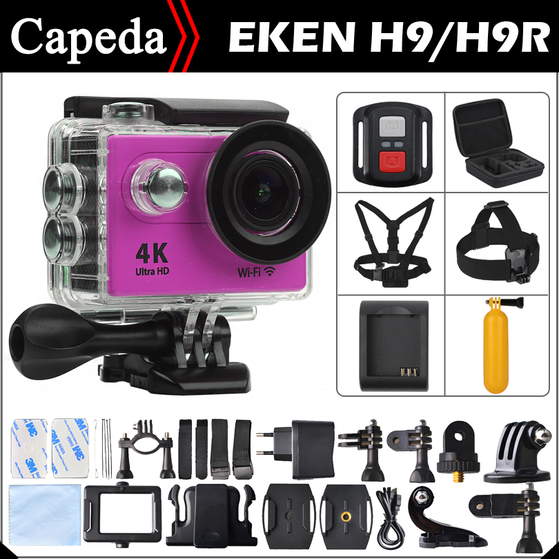   EKEN H9/H9R Ultra HD 4 /25fps Wi-Fi 2.0  170D   Cam    Pro  