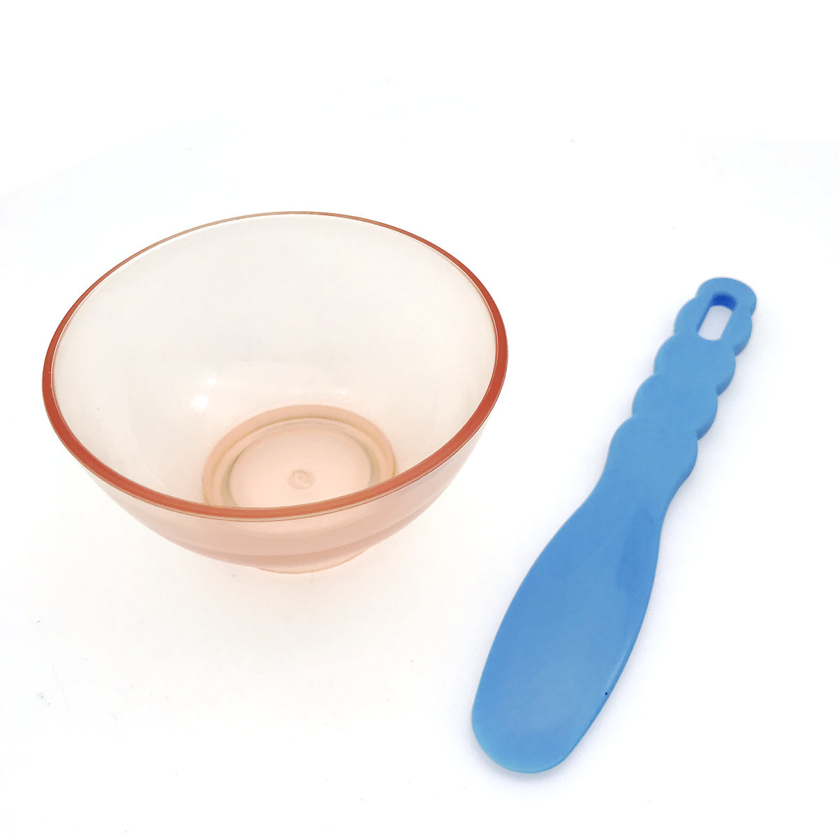 1Pc Dental Mixing Bowl Silicone Rubber+1Pc Spatula For Impression