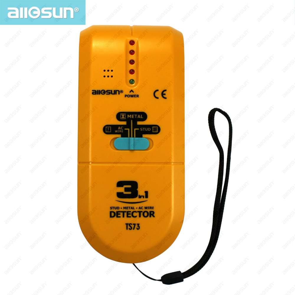 all sun Electronic Stud Finder Handheld 3 in1 Stud Metal AC Voltage Finder Multiscanner Live Wire