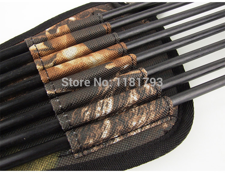 Waterproof Ultralight Bundled Processing Leaves Camouflage Bionic Camo Bow Bag Pouch Arrow Quiver Archery Supplies