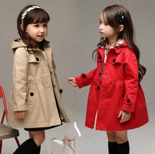 Autumn coat children Long outwear kid jackets Plaid casual fashion jacket windbreaker 9 10 11 12 14 years kids clothing for sale