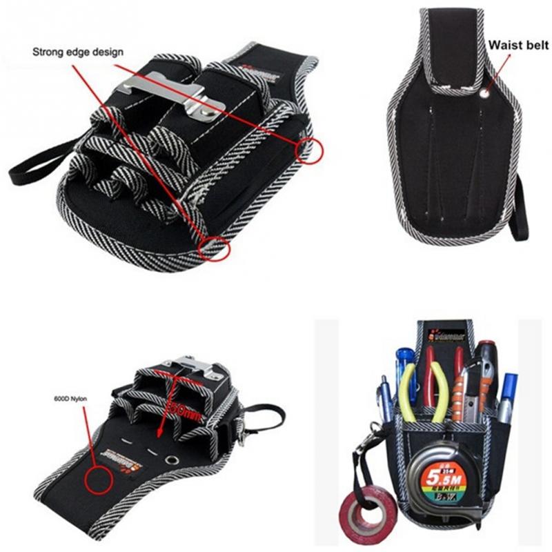 Taille Sac à outils multifonction Oxford Tissu Kit Utility électriciens Ceinture Sacs