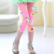 3T 8T 2016 summer children girls leggings Pants Classic printing boy pants 12 color Girl Pants