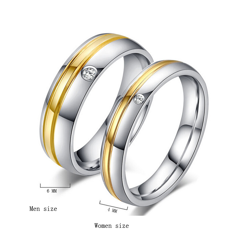 Vortex wedding rings