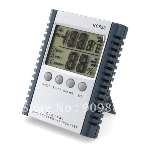 Brand New Digital Indoor Outdoor In/Out Thermometer Hygrometer Thermo-Humidity Meter HC520 Freeshipping