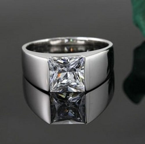 Mens diamond rings size 8