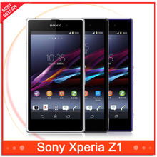 Unlocked Original Sony Xperia Z1 L39H C6903 Mobile Phone 16GB Quad-core 3G&4G GSM WIFI GPS 5.0” 20.7MP Cell Phone