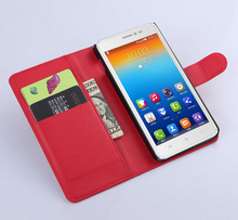 lenovo s850 case Luxury litchi wallet Leather cell phone flip cover For Lenovo s850 fundas with