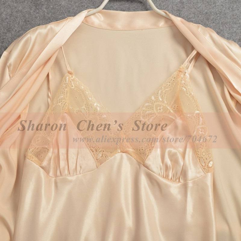 Silk Nightgown Set3