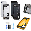 Replacement Full Housing Assembly For iPhone 5 5G Back Cover Middle Frame Metal Small Parts Flex