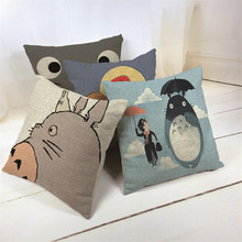 Hayao Miyazaki Style Cushion Covers 45*45cm