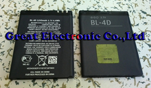30pcs/lot,1200mah,in PE bag,1 year warranty,BL-4D BL 4D cellphone Battery for N97 Mini,grade A quality