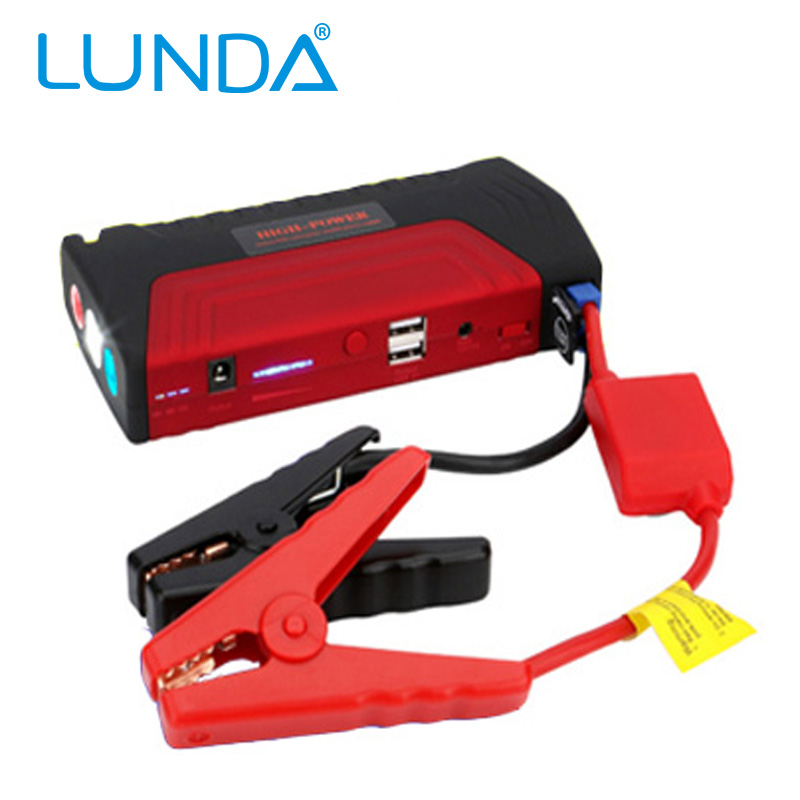 LUNDA Car jump starter High power capacity battery source pack charger