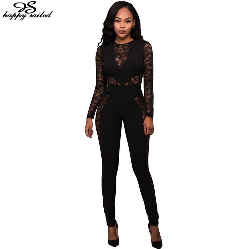 Popular Womens Black One Piece Fitted Jumpsuit Buy Cheap Womens Black One Piece Fitted Jumpsuit