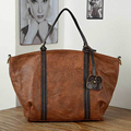 Women s New Vintage Tote Genuine Leather Cowhide Shoulder Handbag Satchel Fashion Flowers Cross Body Lady