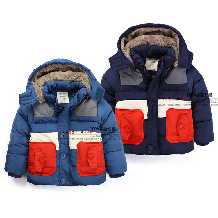 Free shipping New 2014 winter baby clothing childern outerwear thickening kids down coats and jacket for