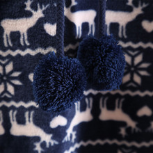 Song Riel winter cartoon couple dot flannel pajamas for men and women comfortable Pyjamas Set Asuna