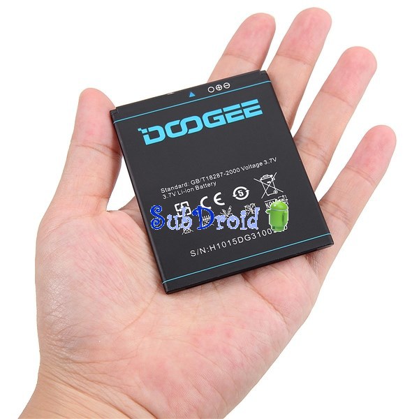  Doogee 3.7  2000          Doogee DG310  Batterij Bateria