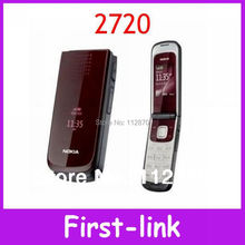 one year warranty 2720 Unlocked Original Nokia 2720 cell phone wholesale made in Finland one year warranty free shipping