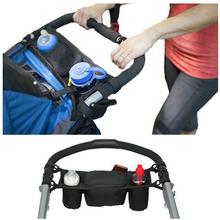 1Pcs Baby Stroller Organizer Cooler and Thermal Bags for Mummy Hanging Carriage Pram Buggy Cart Bottle Bags for Bebe