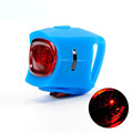New High Quality Creative ABS Silicone Bicycle Light LED Warning Flashing Lights Cycling Hiking Camping Bike
