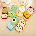 Cute 3d Cartoon Case Lovely Sulley Stitch Chip Dale Winnie Pooh Soft Silicone Cover For iPhone