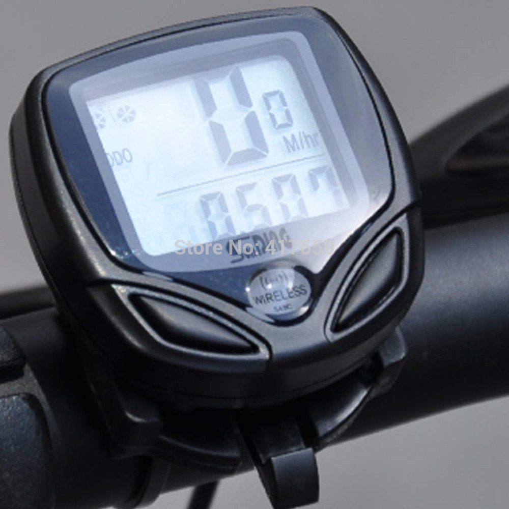 versand sunding lcd digital wasserdicht velometer fahrradtacho