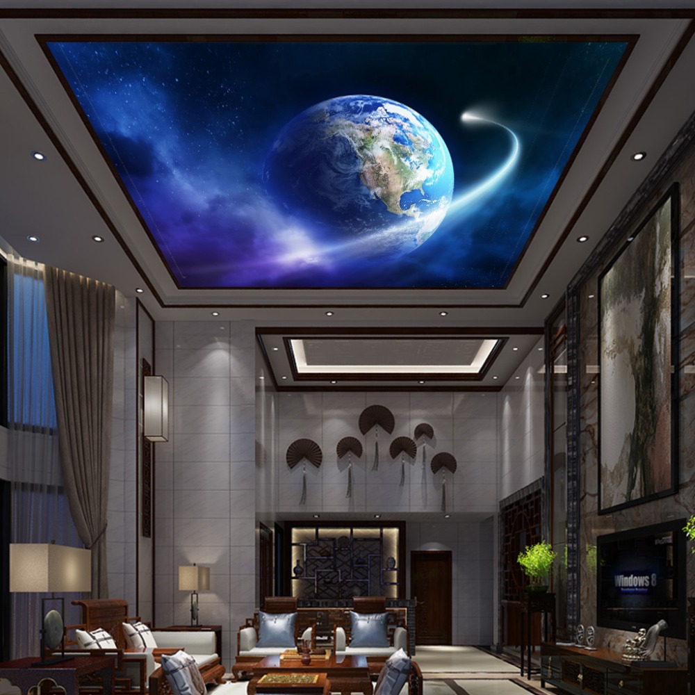 Hoge kwaliteit groothandel hemel plafond behang van chinese hemel ...